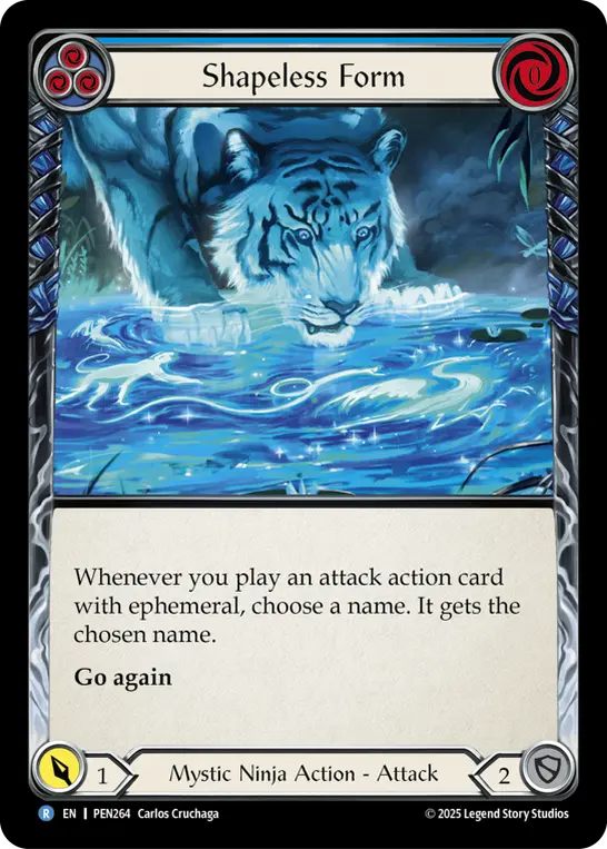 Shapeless Form (Blue) — Compendium of Rathe