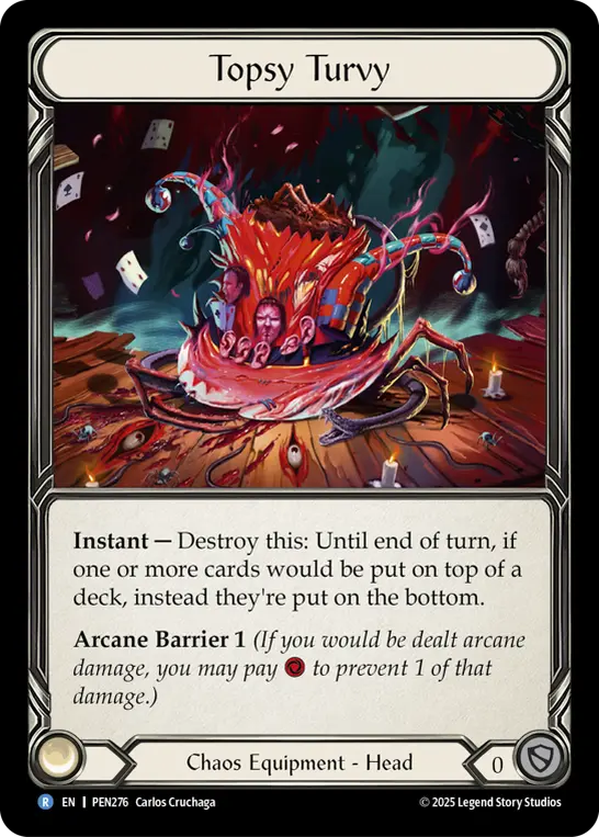 Topsy Turvy — Compendium of Rathe Flesh and Blood card by Carlos Cruchaga