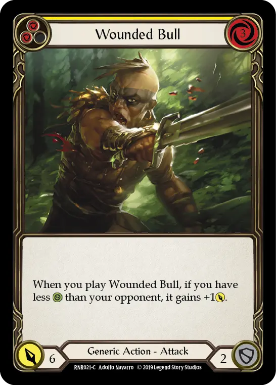 Assault and Battery (Blue) — Blitz Deck: Heavy Hitters - Rhinar Flesh and Blood card by Muhammad Fajri