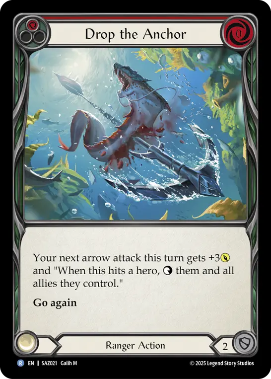 Drop the Anchor — Silver Age Chapter 2 Flesh and Blood card by Galih M