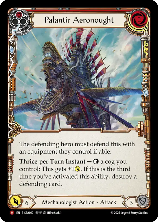 Palantir Aeronought — High Seas