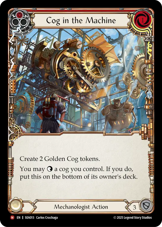 Cog in the Machine — High Seas Flesh and Blood card by Carlos Cruchaga