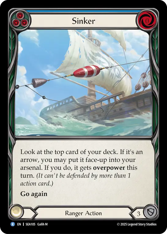 Sinker — High Seas Flesh and Blood card by Golith M