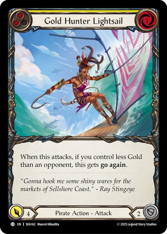 Gold Hunter Lightsail (Treasure) — High Seas