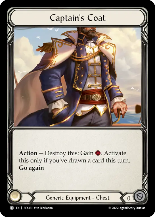 Captain's Coat (Treasure) — High Seas