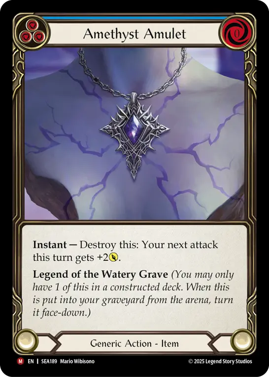 Amethyst Amulet (Treasure)