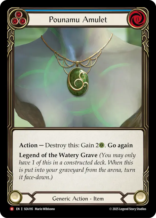 Pounamu Amulet (Treasure)
