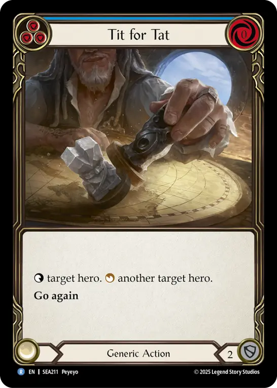 Tit for Tat — High Seas Flesh and Blood card by Peyeyo