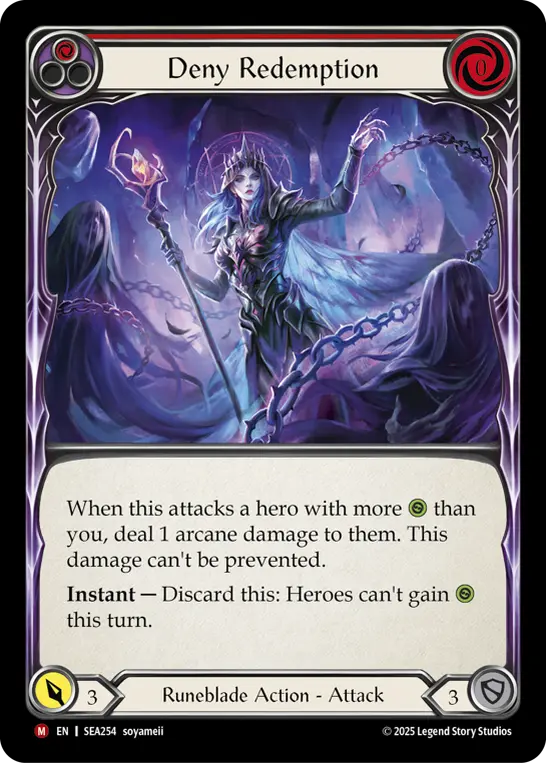 Deny Redemption — High Seas Flesh and Blood card by soyameii