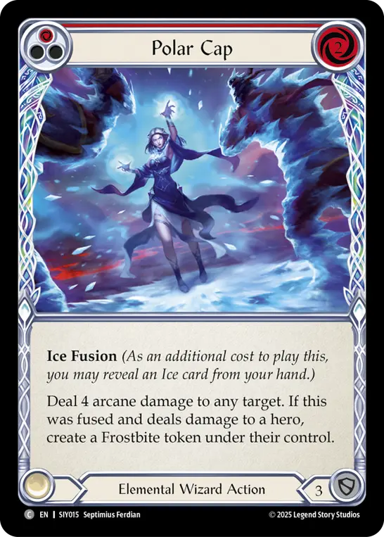 Polar Cap — Silver Age Chapter 1 Flesh and Blood card by Septimius Ferdian