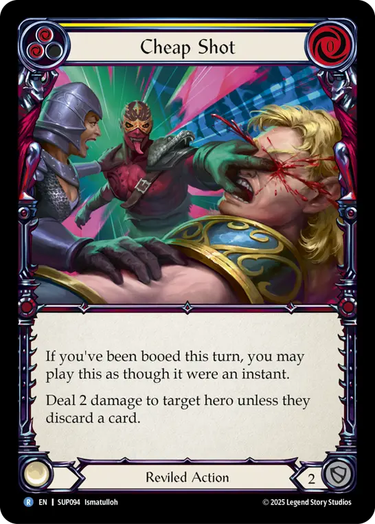 Cheap Shot — Super Slam Flesh and Blood card by Ismatulloh