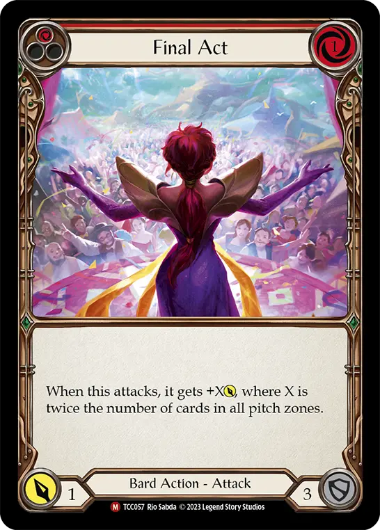 Final Act — Round the Table: TCCxLSS Flesh and Blood card by Rio Sabda