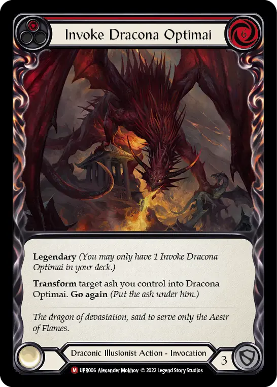 Invoke Dracona Optimai // Dracona Optimai (Marvel) — Uprising