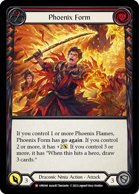 Phoenix Form — Uprising Flesh and Blood card by Isuardi Therianto