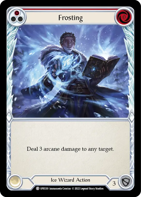 Frosting (Red) — Uprising Flesh and Blood card by Immanuel Crovius