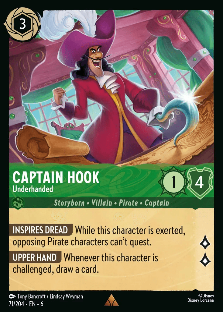 Captain Hook - Underhanded — Azurite Sea