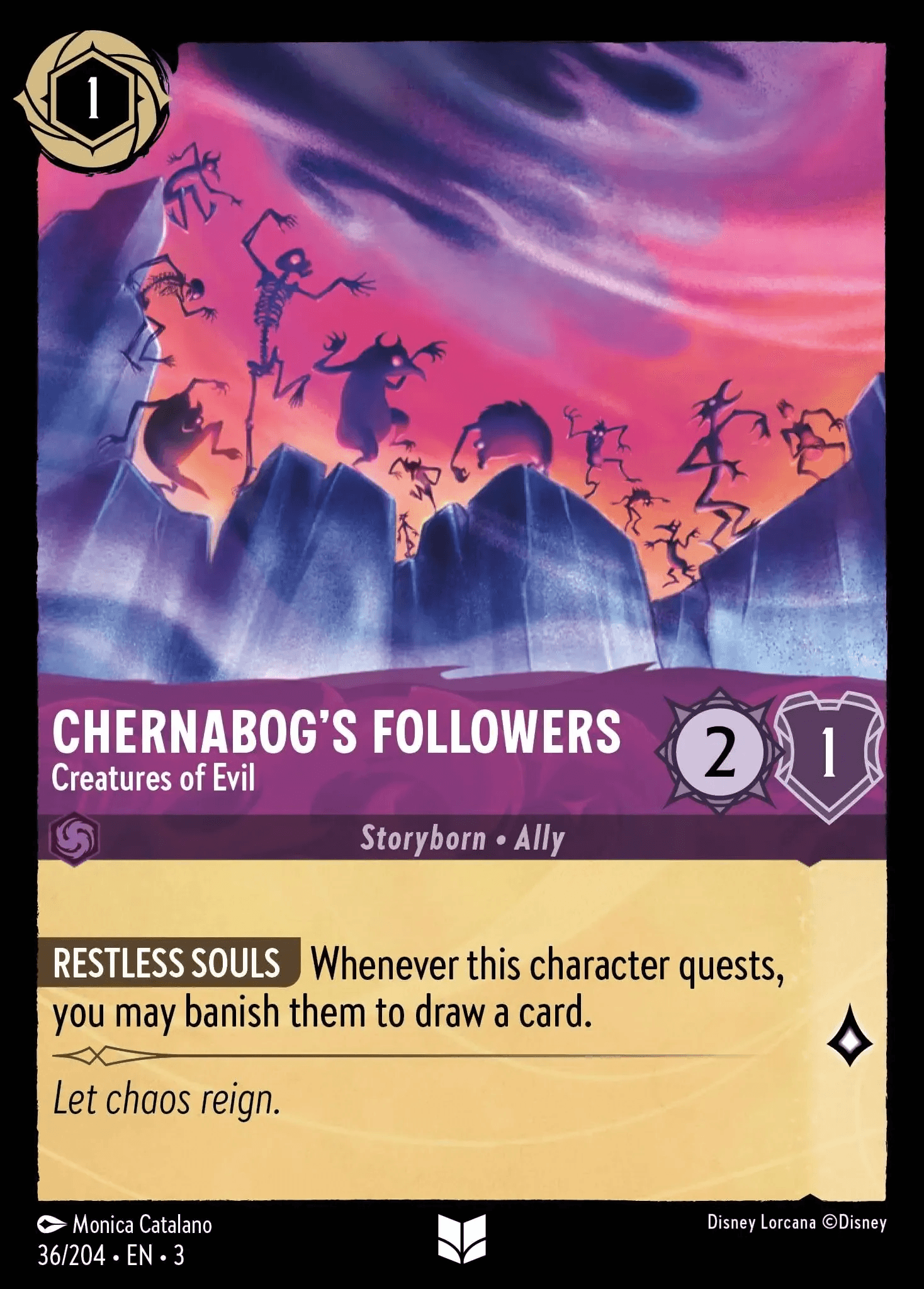 Chernabog's Followers - Creatures of Evil — Into the Inklands