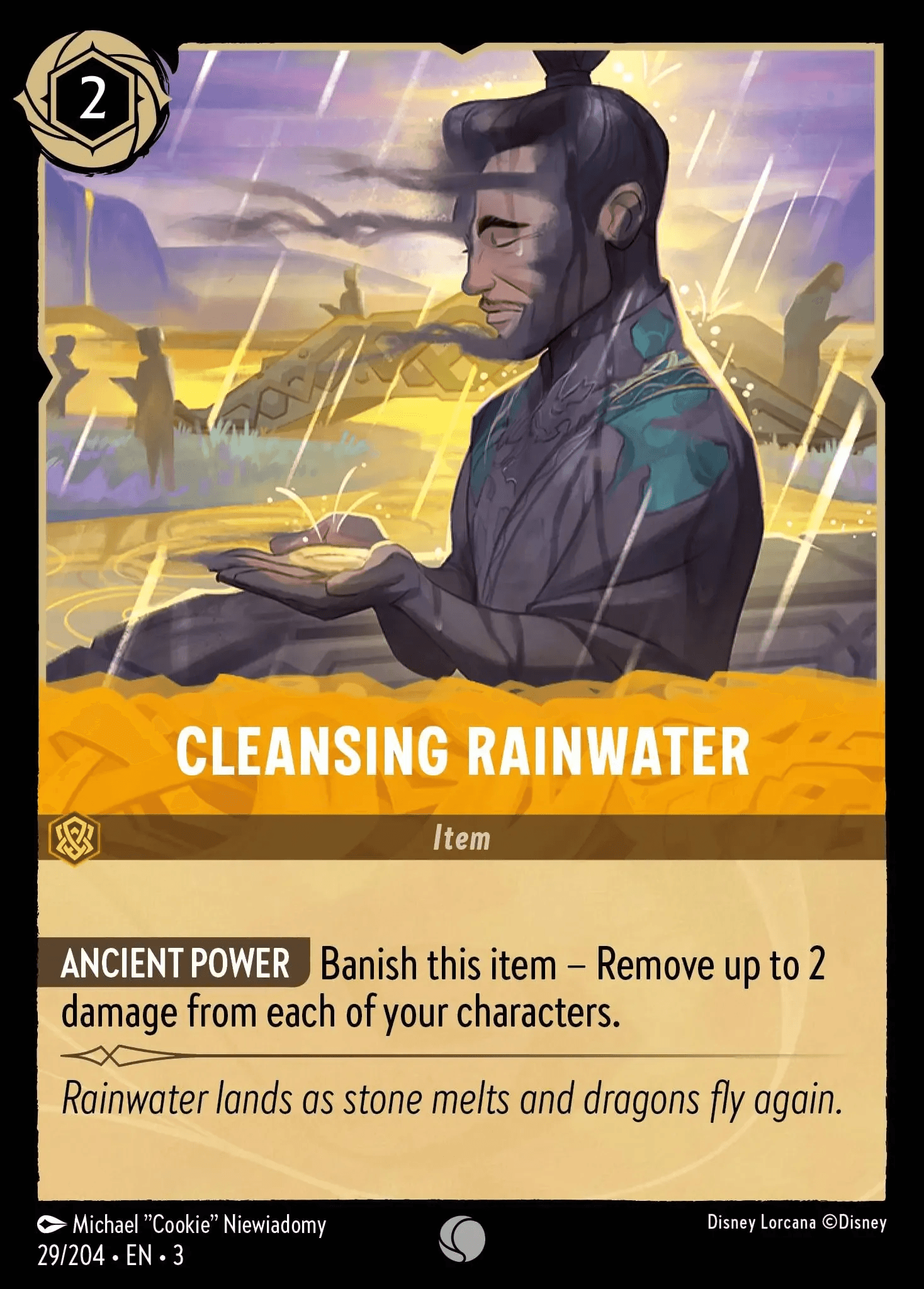 Cleansing Rainwater — Into the Inklands