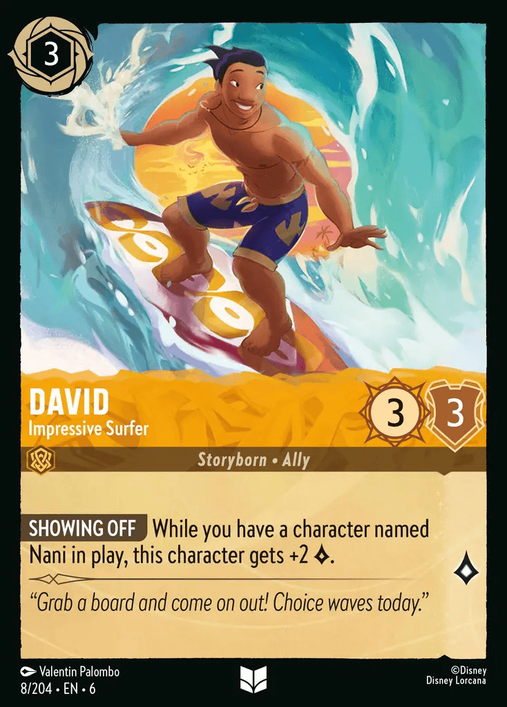 David - Impressive Surfer — Azurite Sea