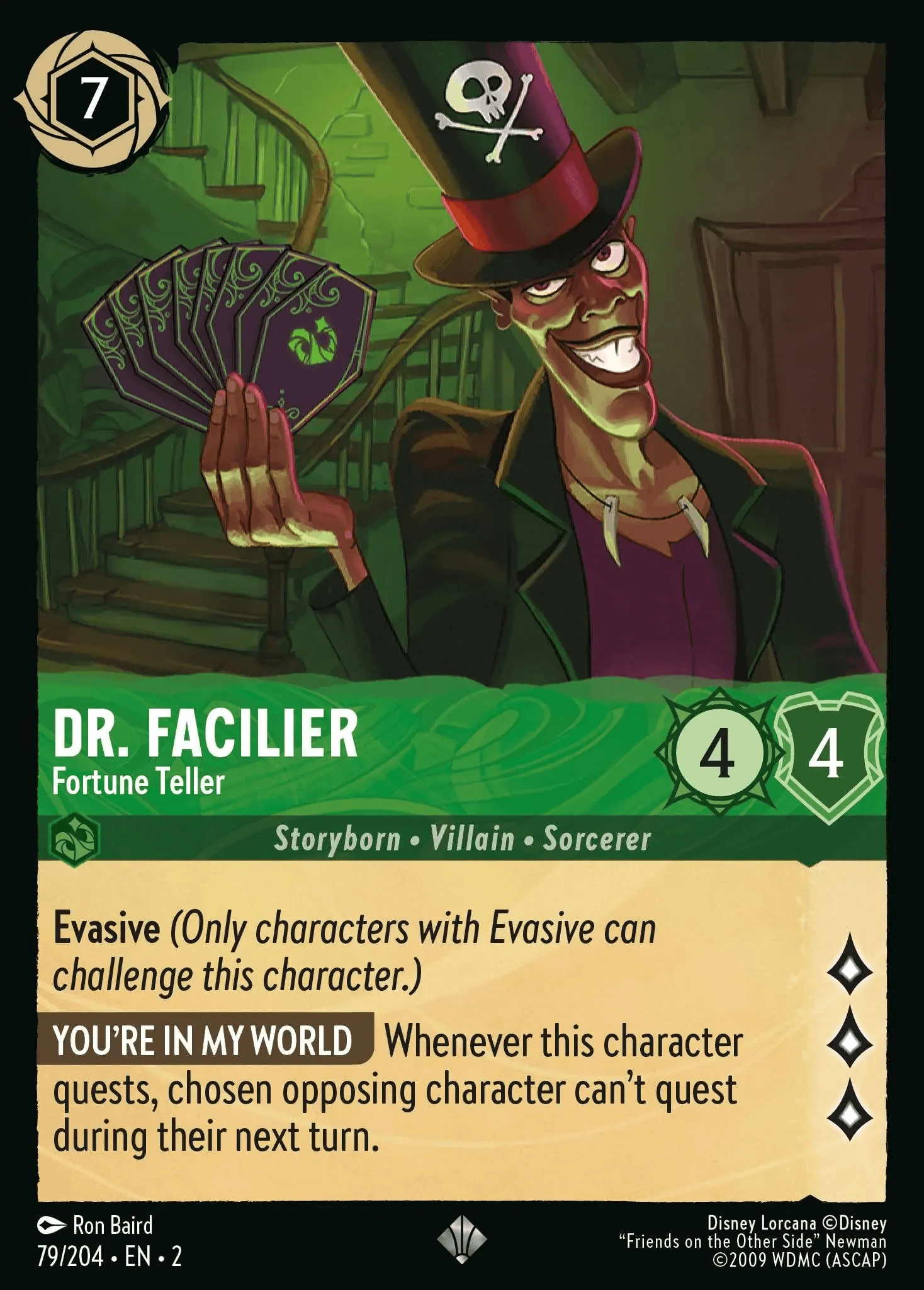 Dr. Facilier - Fortune Teller — Rise of the Floodborn