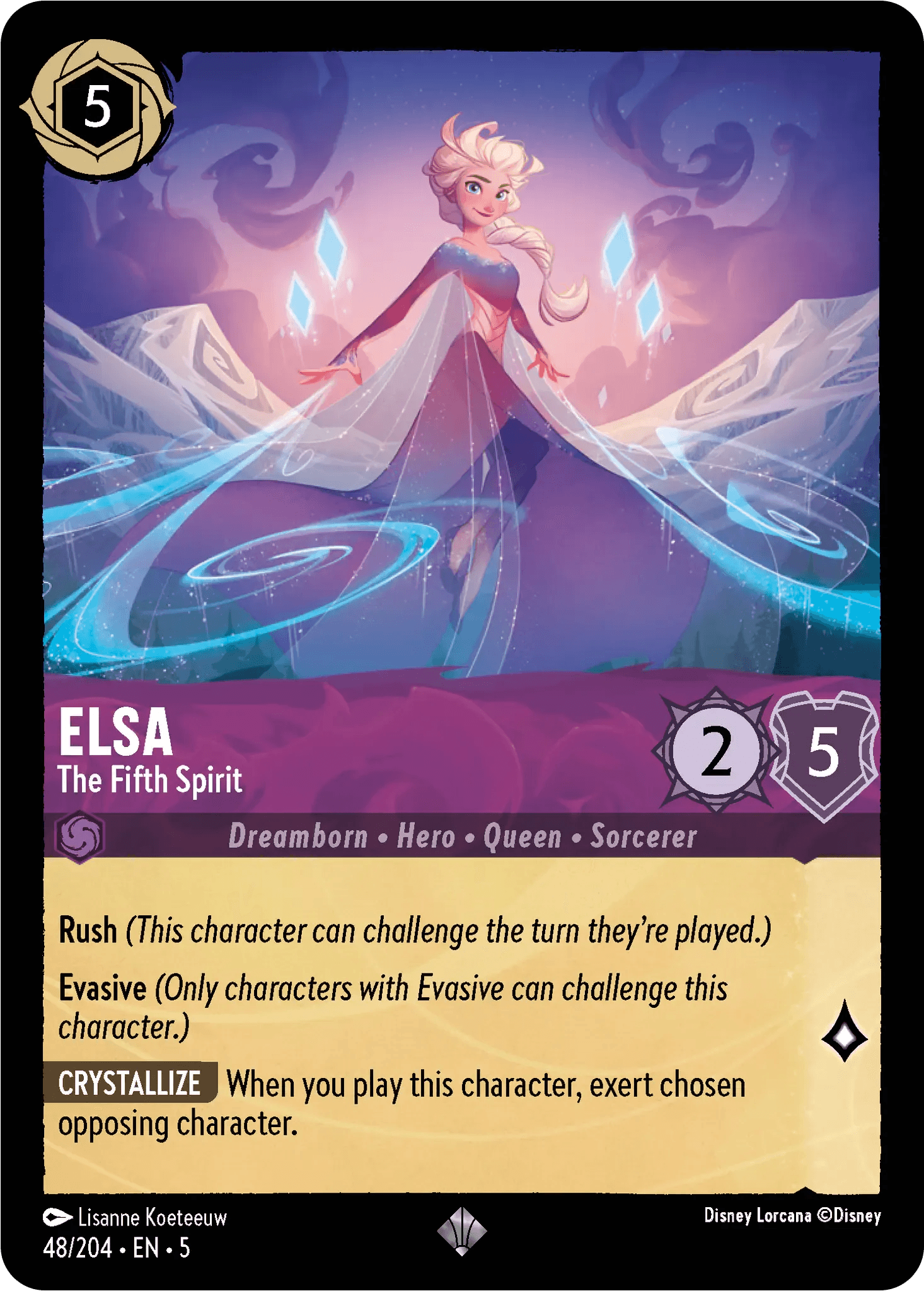 Elsa - The Fifth Spirit — Shimmering Skies