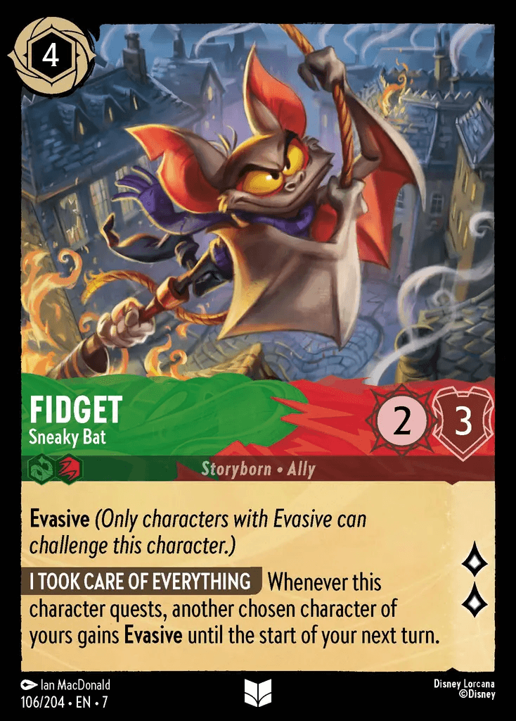 Fidget - Sneaky Bat — Archazia's Island
