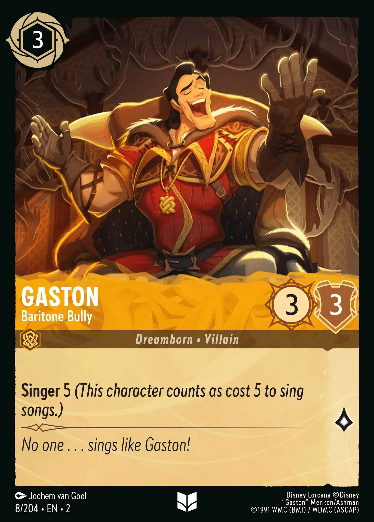 Gaston - Baritone Bully — Rise of the Floodborn
