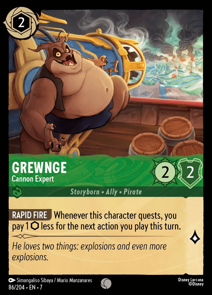 Grewnge - Cannon Expert — Archazia's Island