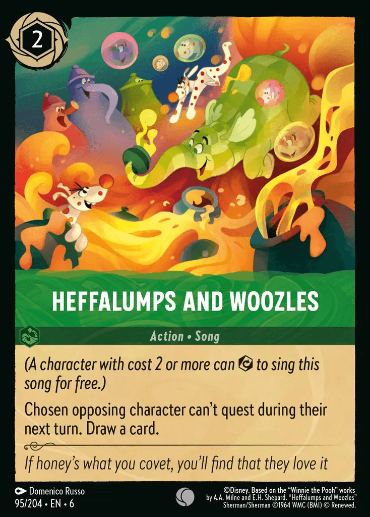 Heffalumps and Woozles — Azurite Sea