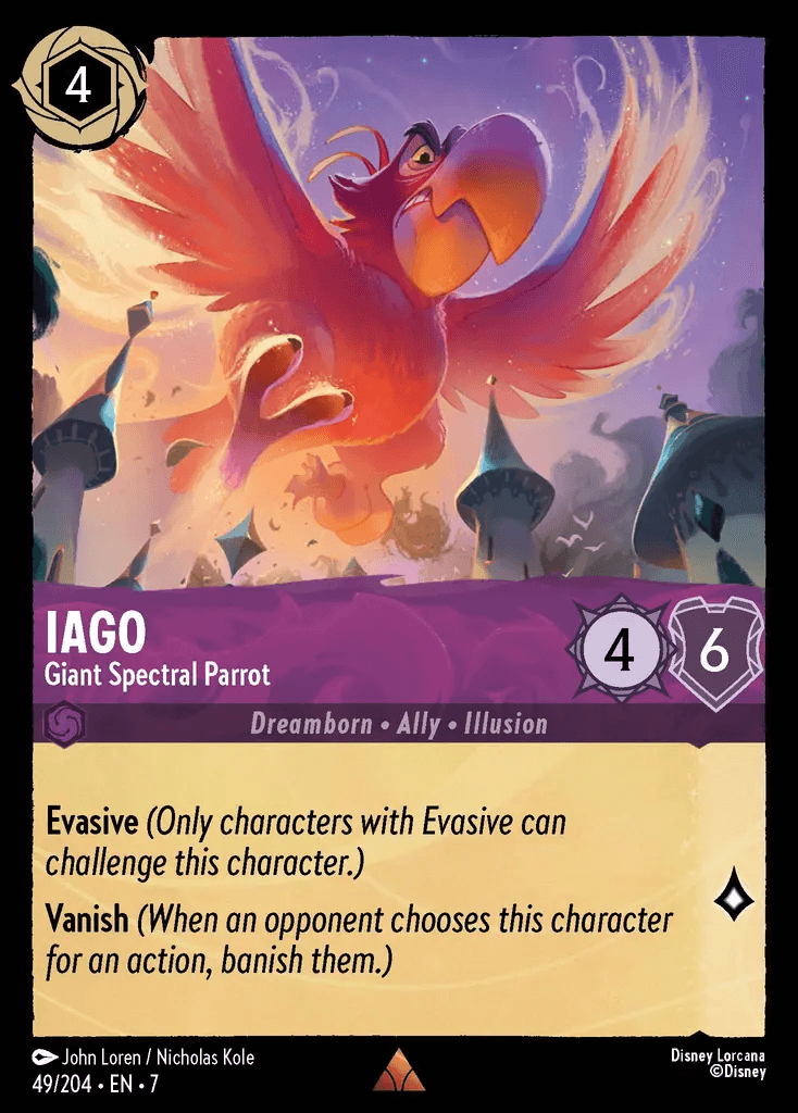 Iago - Giant Spectral Parrot — Archazia's Island