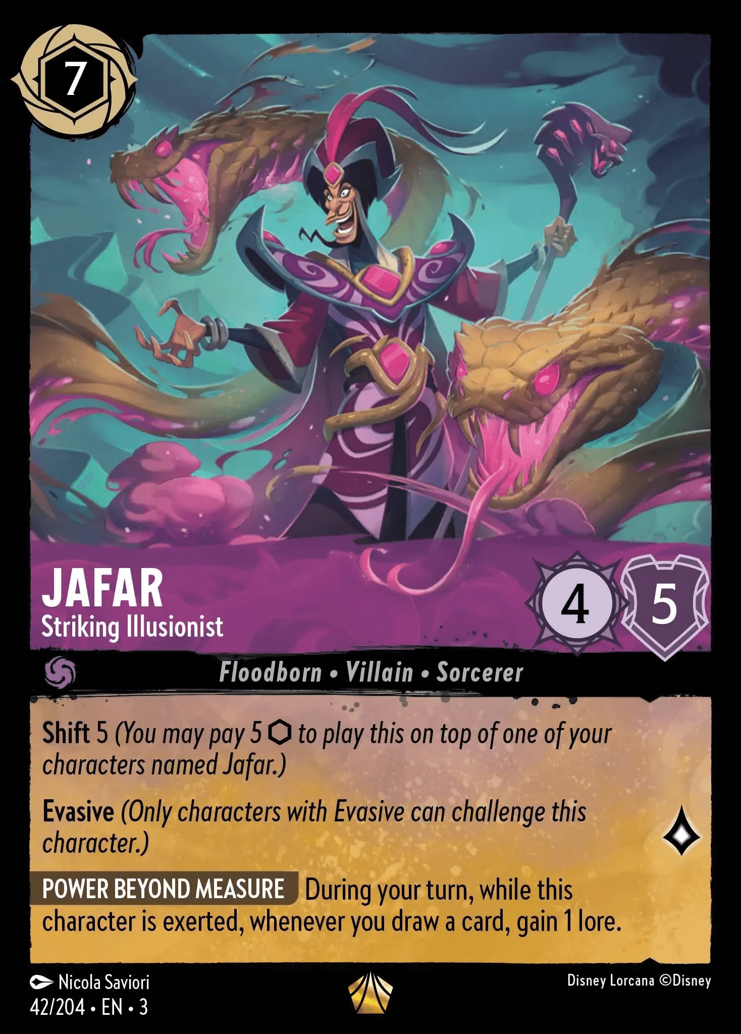 Jafar - Striking Illusionist — Into the Inklands