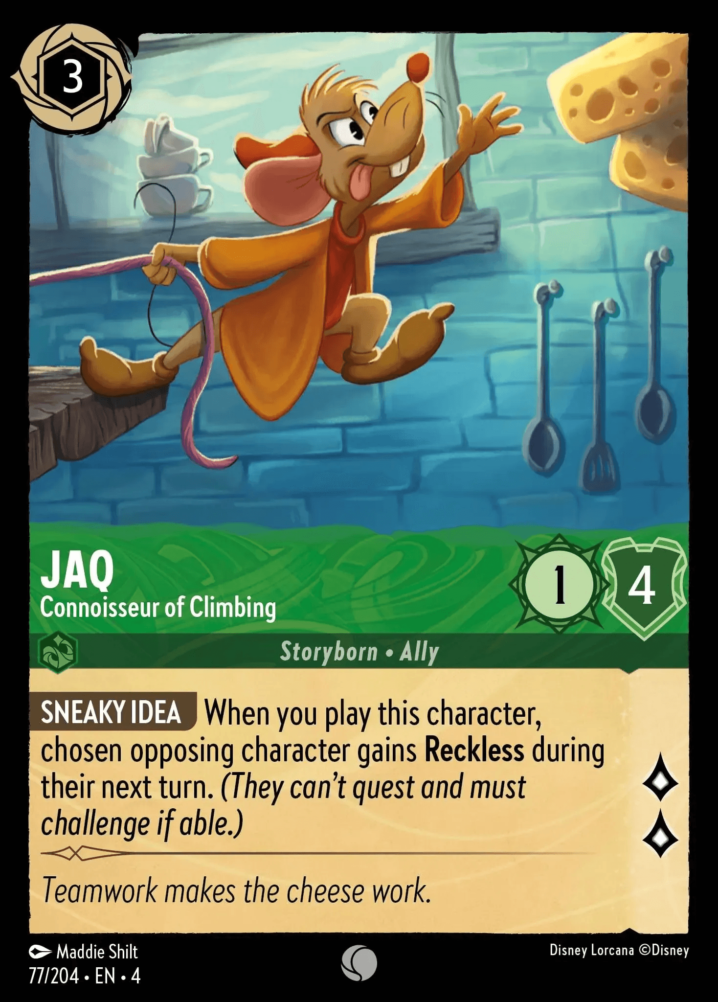 Jaq - Connoisseur of Climbing — Ursula's Return