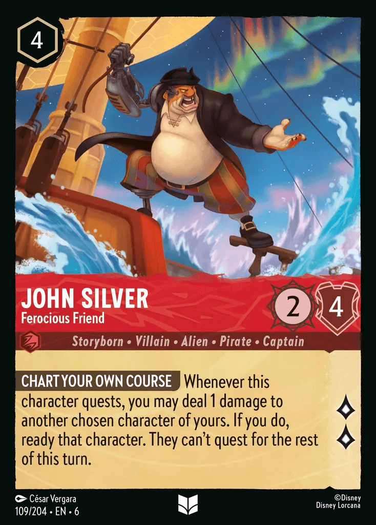 John Silver - Ferocious Friend — Azurite Sea
