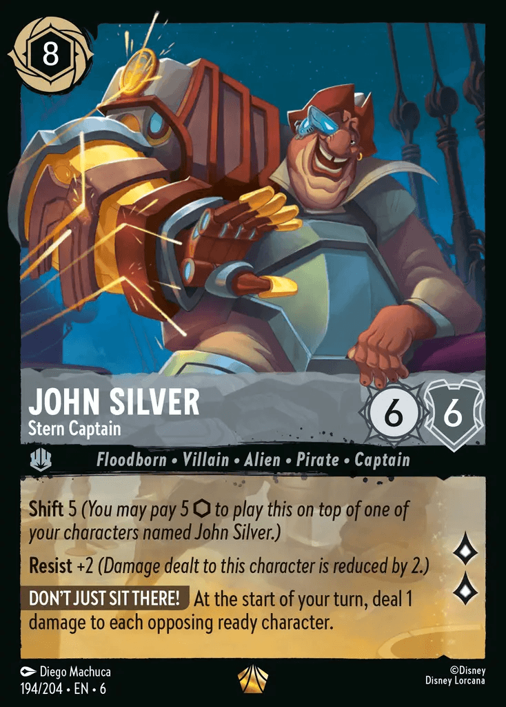 John Silver - Stern Captain — Azurite Sea