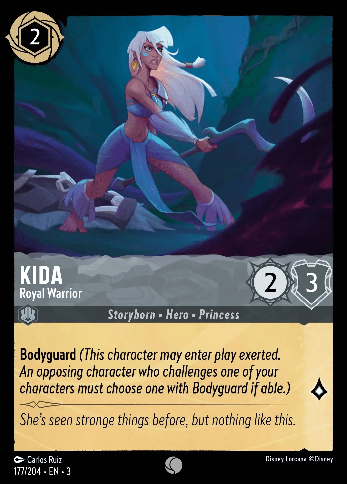 Kida - Royal Warrior — Into the Inklands