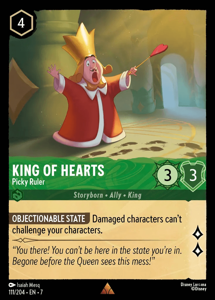 King of Hearts - Picky Ruler — Archazia's Island