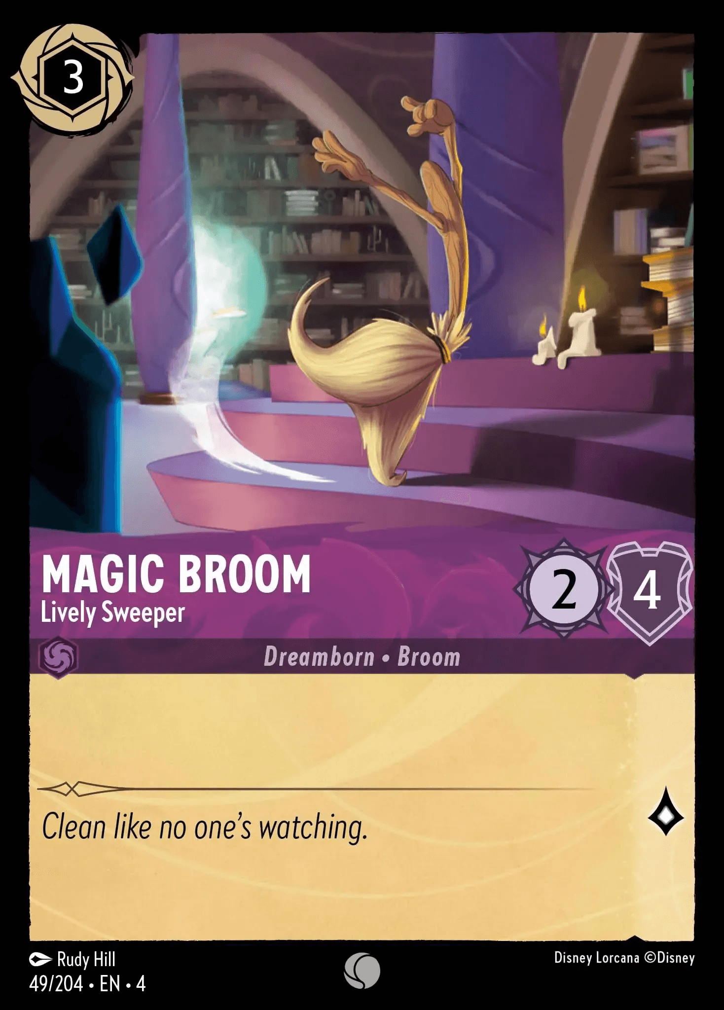 Magic Broom - Lively Sweeper — Ursula's Return