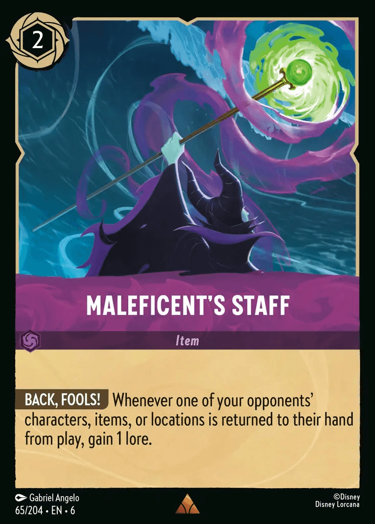 Maleficent's Staff — Azurite Sea