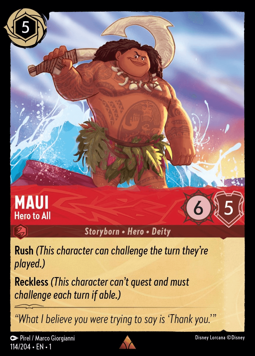 Maui - Hero to All — The First Chapter