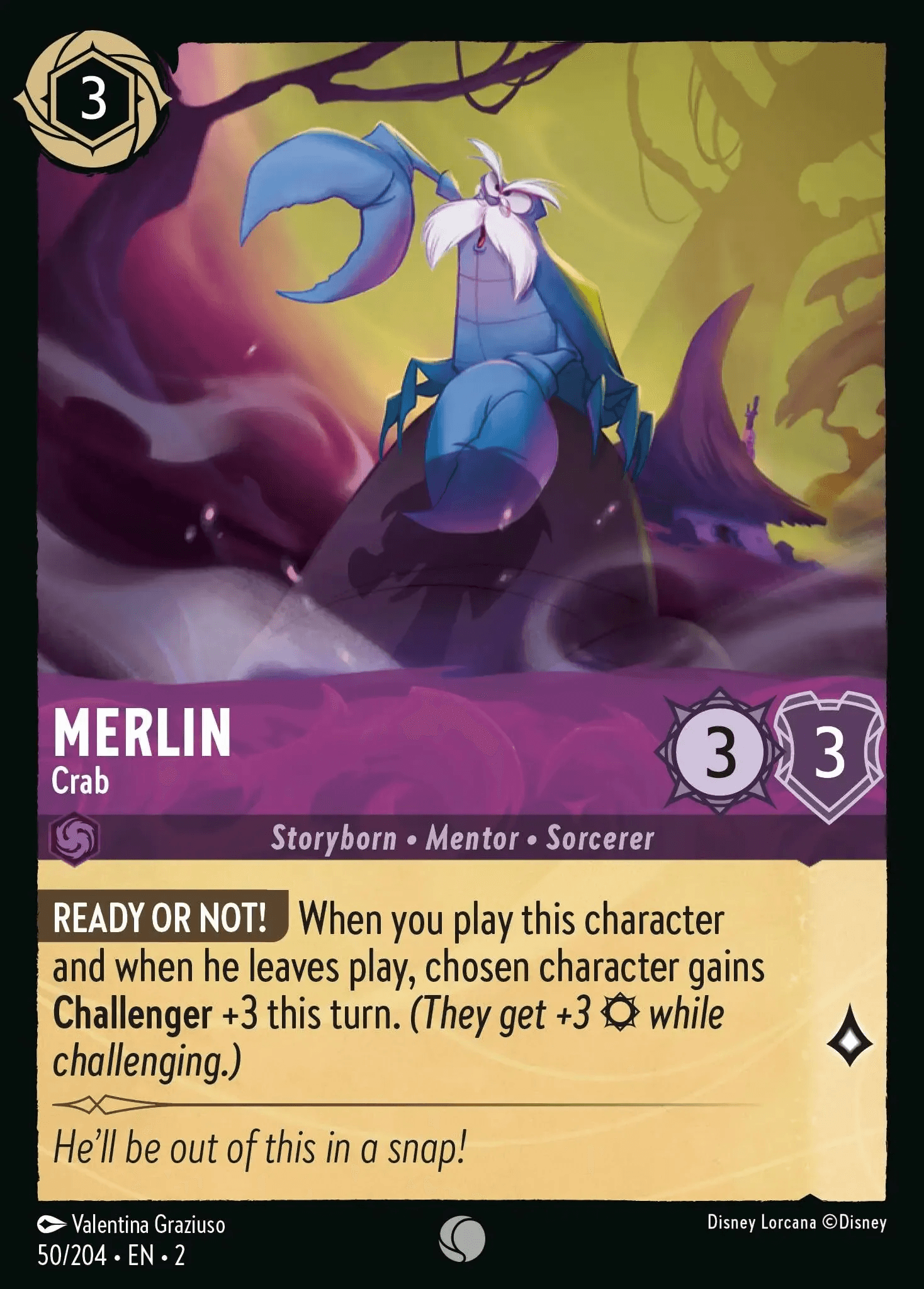 Merlin - Crab — Rise of the Floodborn