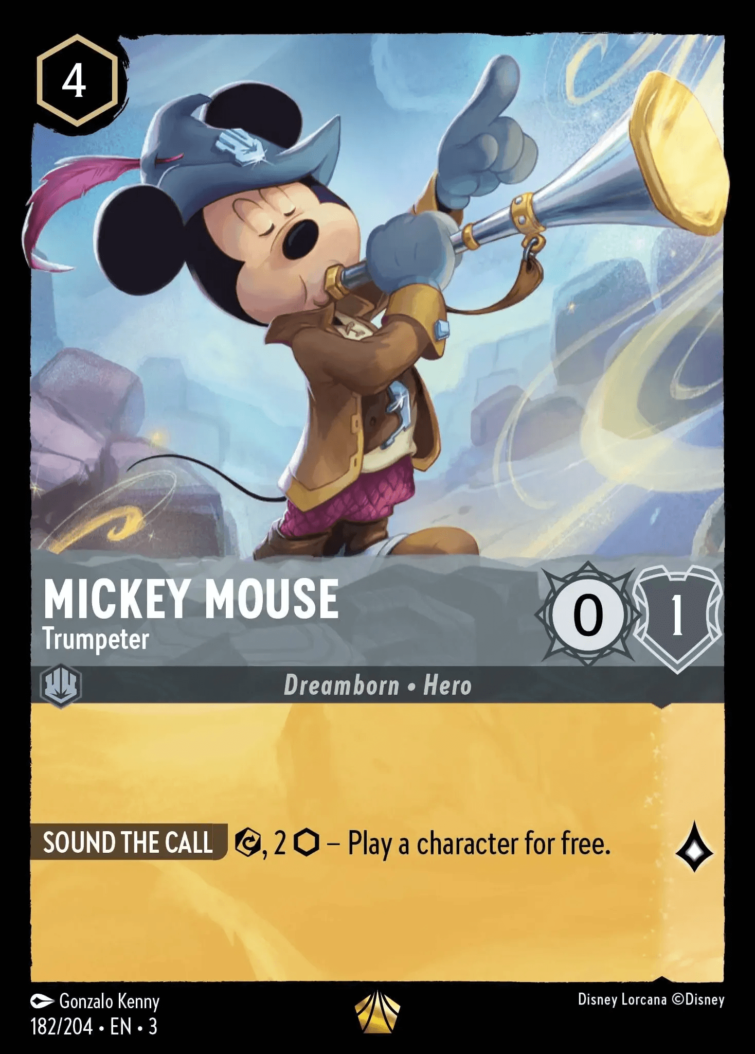 Mickey Mouse - Trumpeter — Into the Inklands