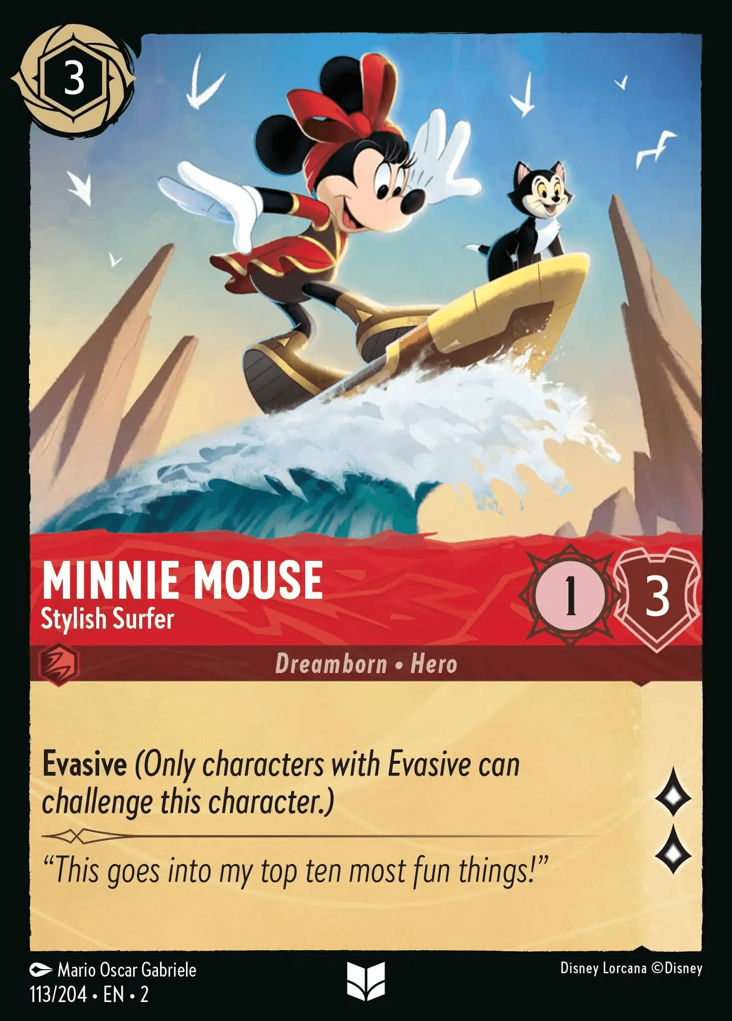 Minnie Mouse - Stylish Surfer — Rise of the Floodborn