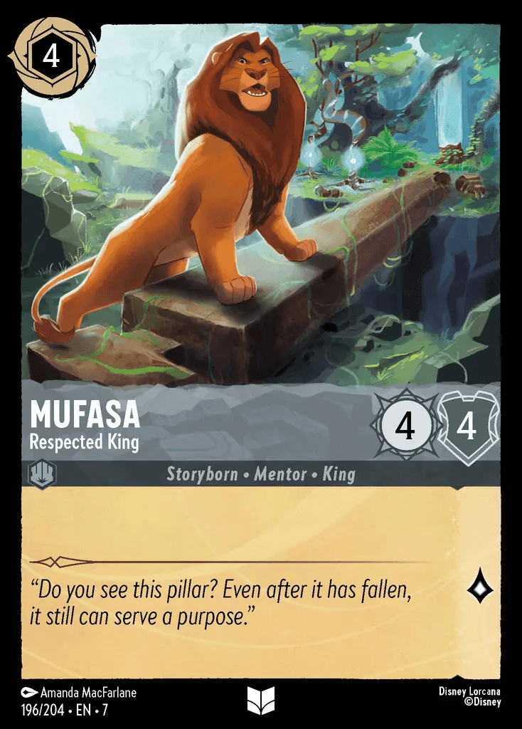 Mufasa - Respected King — Archazia's Island