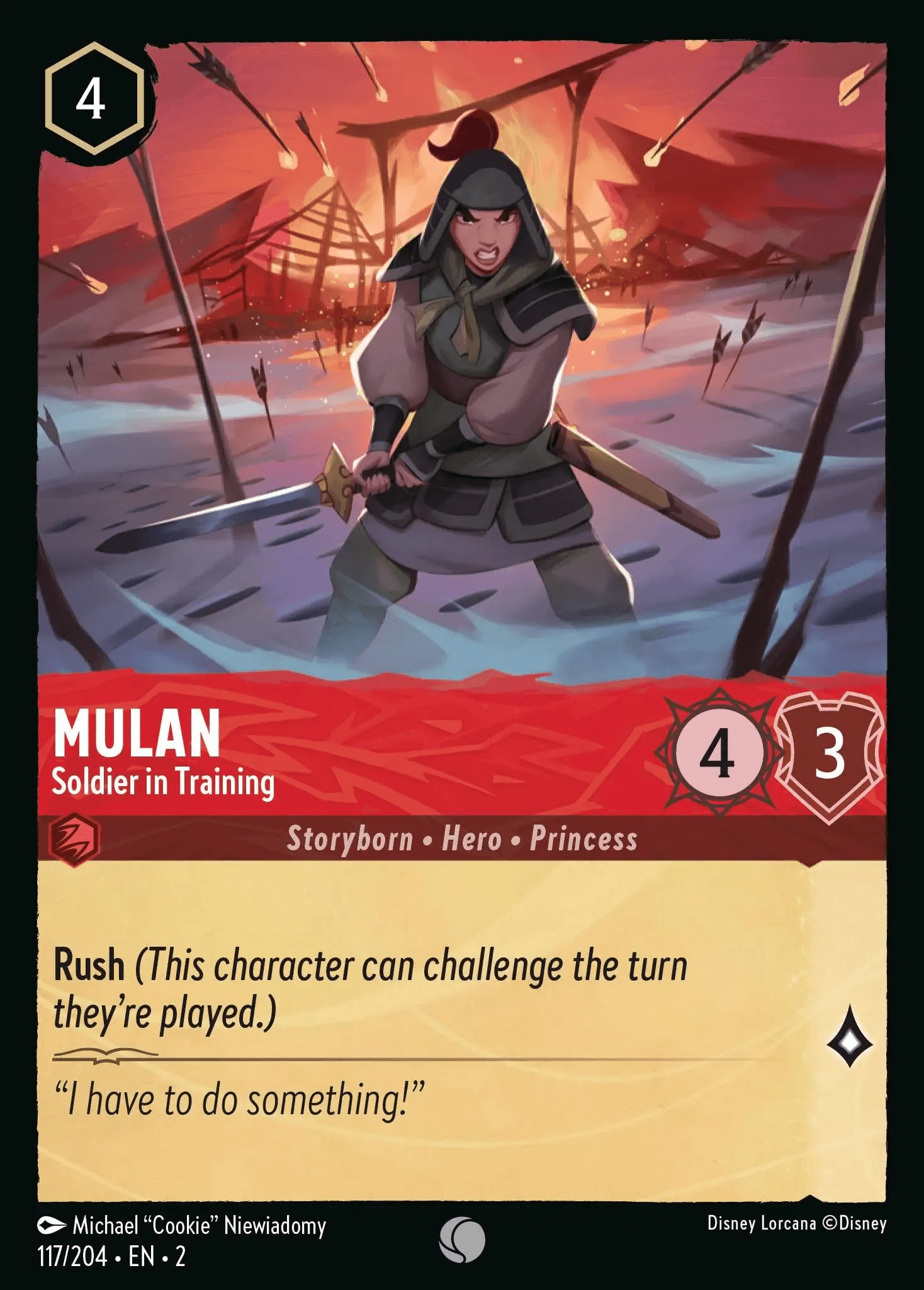Mulan - Soldier In Training — Rise of the Floodborn