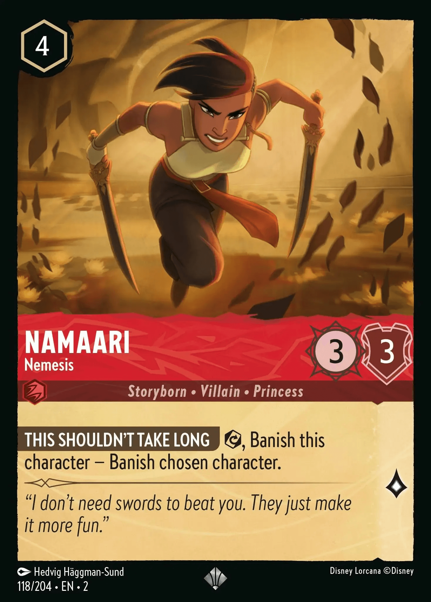 Namaari - Nemesis — Rise of the Floodborn