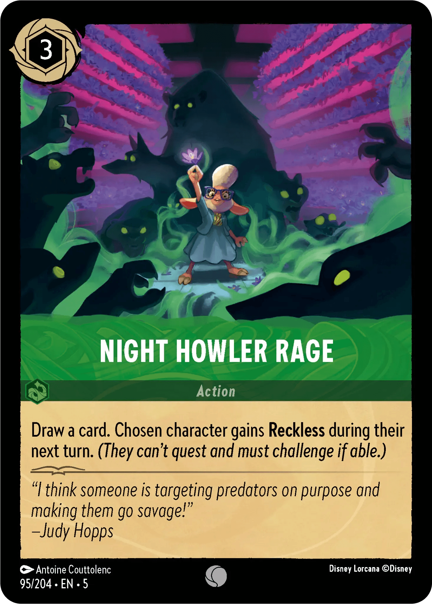 Night Howler Rage — Shimmering Skies