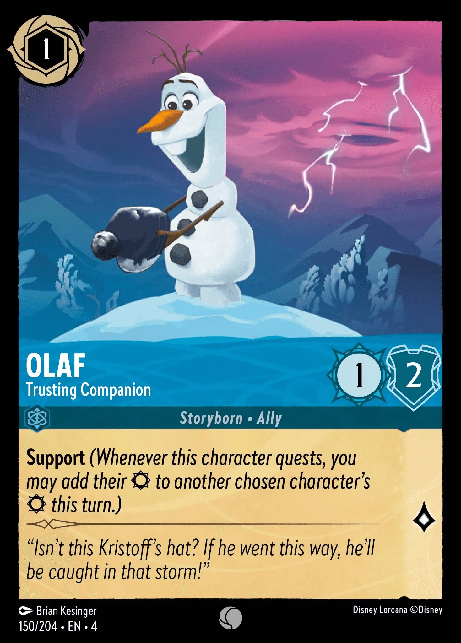 Olaf - Trusting Companion — Ursula's Return