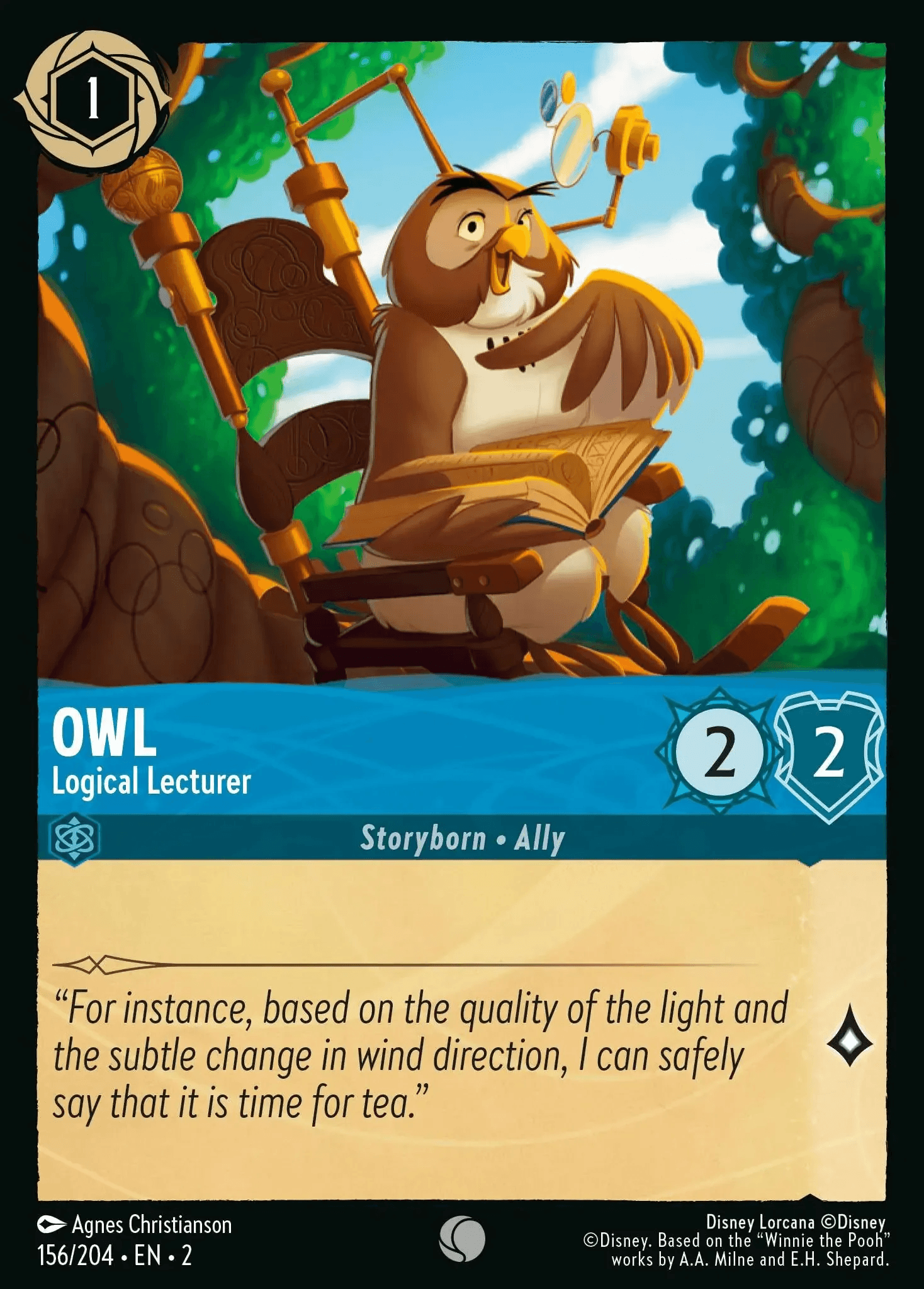 Owl - Logical Lecturer — Rise of the Floodborn