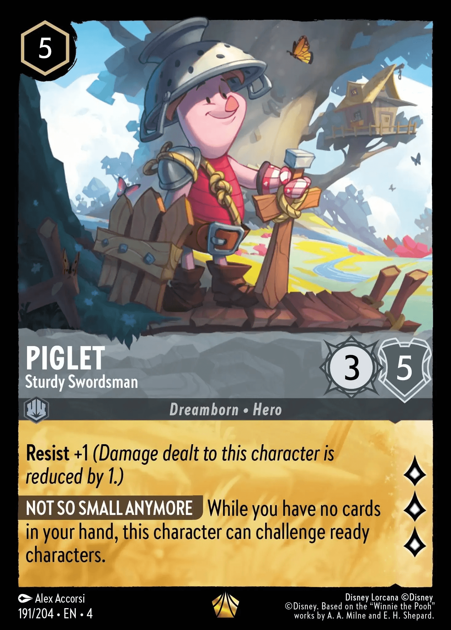 Piglet - Sturdy Swordsman — Ursula's Return