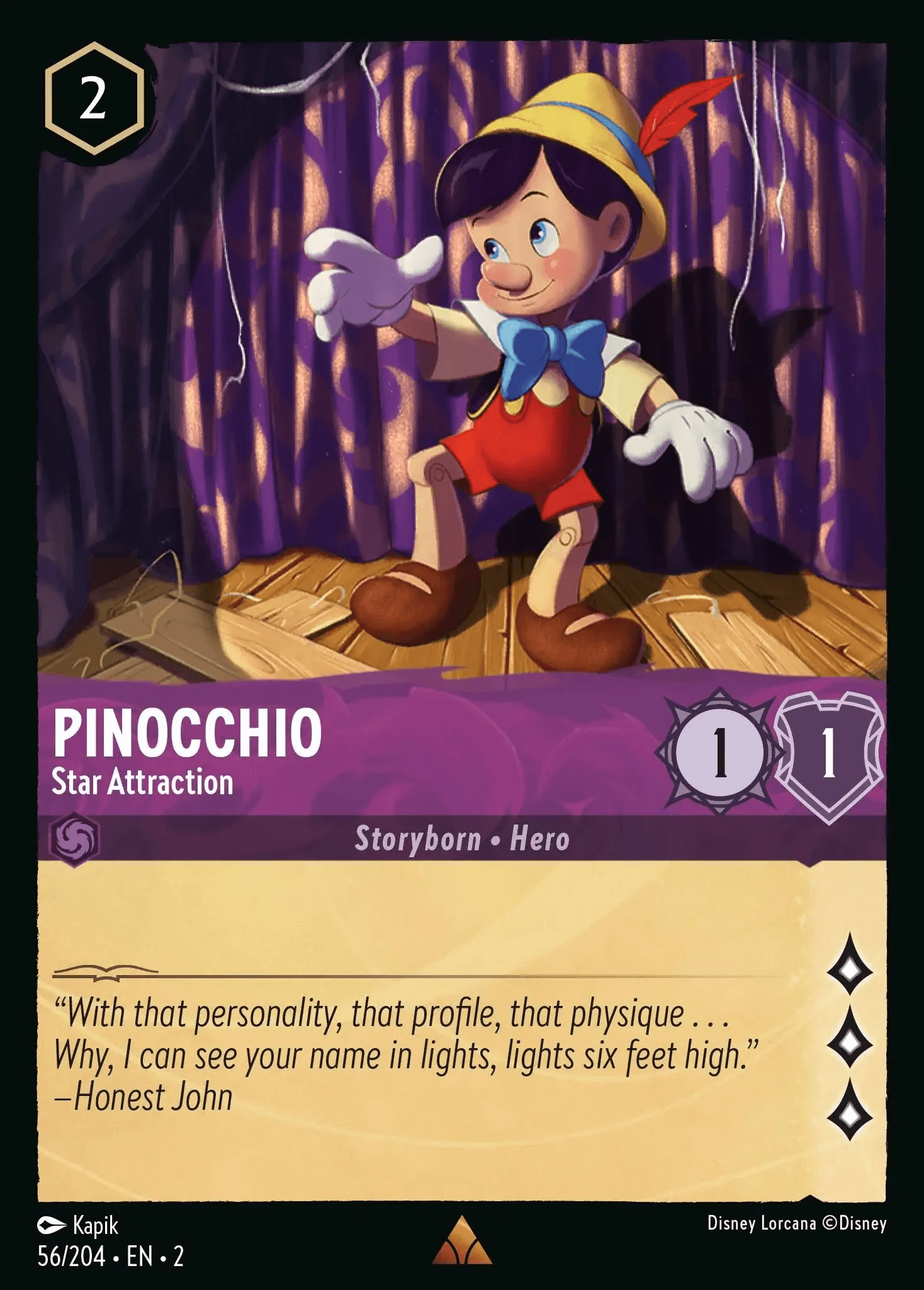 Pinocchio - Star Attraction — Rise of the Floodborn